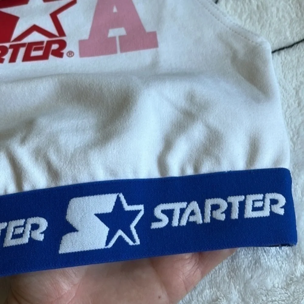 Zara & Starter Limited Edition Crop Top Women’s Size Large USA Logo